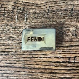 Fendi Gold Belt Buckle